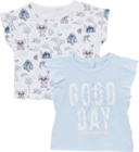 Lot de 2 t-shirts bébé - DISNEY BABY en promo chez Carrefour Argenteuil à 9,99 €