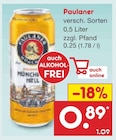 Paulaner Angebote bei Netto Marken-Discount Bad Reichenhall für 0,89 €