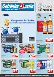 Aktueller Getränke Quelle Weydringer Prospekt mit Bier, "...einfach mehr drin", Seite 1