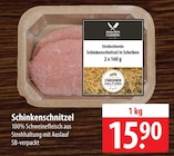 Schinkenschnitzel bei famila Nordost im Reinfeld Prospekt für 15,90 €