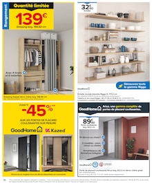 Promo Porte Placard Coulissante dans le catalogue Castorama du moment à la page 15