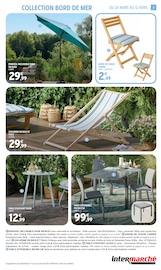 Chaise en promo dans le catalogue Intermarché Super à la page 3