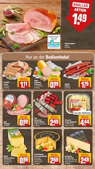 Wurst im aktuellen REWE Prospekt (Saarbrücken) Wurst im REWE Prospekt "Dein Markt" mit 24 Seiten (Saarbrücken)