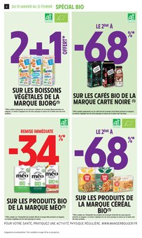 Promotion Bjorg dans le prospectus Intermarché, valable du 31/01/2023 au 12/02/2023 Promo Bjorg dans le catalogue Intermarché du moment à la page 6