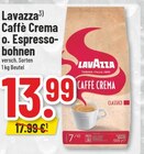 Caffè Crema o. Espressobohnen im Angebot bei Trinkgut in Castrop-Rauxel Caffè Crema o. Espressobohnen Angebote von Lavazza bei Trinkgut Castrop-Rauxel für 13,99 €
