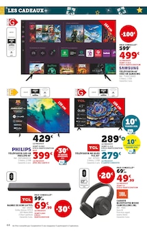 Promotion Télévision dans le prospectus Super U, valable du 12/11/2025 au 30/11/2025 Promo Télévision dans le catalogue Super U du moment à la page 44
