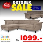 Aktuelles Hampton Ecksofa Angebot bei Seats and Sofas in München ab 1.099,00 €