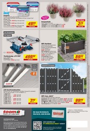 toom Baumarkt Sichtschutz im Prospekt 
