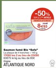 Saumon fumé Bio - Safa dans le catalogue Monoprix