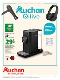 Catalogue Auchan Hypermarché "Auchan Qilive" à Vindelle et alentours, 16 pages, 31/03/2026 - 12/04/2026