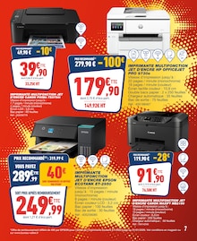 Promo Imprimante Multifonctions dans le catalogue Bureau Vallée du moment à la page 7