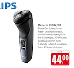 E center Neuried - Rasierer X3002/00 Angebot im Prospekt Rasierer X3002/00 bei E center im Neuried Prospekt für 44,00 €