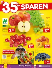 Heidelbeeren im Netto Marken-Discount Prospekt "Aktuelle Angebote" auf Seite 8