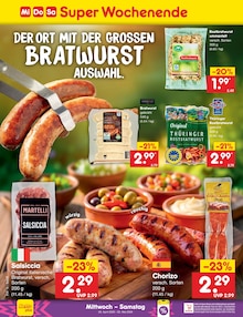 Bratwurst im Netto Marken-Discount Prospekt "Aktuelle Angebote" mit 61 Seiten (Berlin)