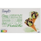 Cônes glacés - SIMPL en promo chez Carrefour Cônes glacés - SIMPL dans le catalogue Carrefour