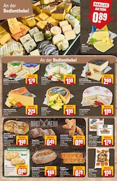 Bergkäse Angebot im aktuellen REWE Prospekt auf Seite 13