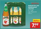 Apfelsaft klar im Angebot bei Netto Marken-Discount in Wolfenbüttel Apfelsaft klar Angebote bei Netto Marken-Discount Wolfenbüttel für 7,99 €
