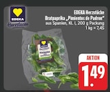Aktuelle Paprika Angebote bei EDEKA in Leipzig Aktuelles Bratpaprika „Pimientos de Padron“ Angebot bei EDEKA in Leipzig ab 1,49 €