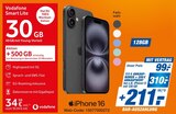 iPhone 16 im Angebot bei expert in Ravensburg iPhone 16 Angebote von apple bei expert Ravensburg für 99,00 €