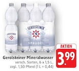 Aktuelle Gerolsteiner Angebote bei EDEKA in Darmstadt Aktuelles Sprudel Angebot bei EDEKA in Darmstadt ab 3,99 €
