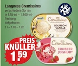 Cremissimo Bourbon Vanille im V-Markt Prospekt Cremissimo Bourbon Vanille von Langnese im aktuellen V-Markt Prospekt für 1,59 €