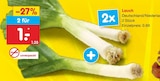 Lauch für 1,00 € bei Netto Marken-Discount im Angebot Lauch im aktuellen Netto Marken-Discount Prospekt