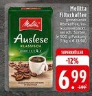 Aktuelle Melitta Angebote bei EDEKA in Bielefeld Aktuelles Filterkaffee Auslese Klassisch Angebot bei EDEKA in Bielefeld ab 6,99 €