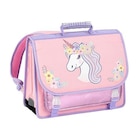 Promo Cartable scolaire avec 2 compartiments Viquel 2 compartiments Floral Unicorn 38 cm à 39,99 € dans le catalogue Fnac à Gap