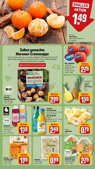 Ananas im REWE Prospekt "Dein Markt" mit 20 Seiten (Leipzig)