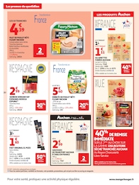 Prix et réduction Poulet Rôti dans le prospectus Auchan Supermarché en cours Offre Poulet Rôti dans le catalogue Auchan Supermarché du moment à la page 20