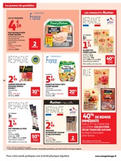 Promos Saucisse dans le catalogue "25 JOURS AUCHAN" de Auchan Supermarché Saucisse en promo dans le catalogue Auchan Supermarché à la page 20