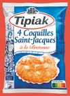 Coquilles saint-jacques à la bretonne x4 surgelées - TIPIAK - Intermarché à Dijon Coquilles saint-jacques à la bretonne x4 surgelées - TIPIAK en promo chez Intermarché Dijon à 3,99 €