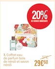 Coffret eau de parfum bois de néroli et savon néroli en promo chez Monoprix Roanne à 29,60 €