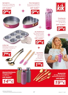 Trinkflasche Angebot im aktuellen KiK Prospekt auf Seite 17