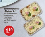 Schlemmersteak 'Allgäuer Art' von  im aktuellen V-Markt Prospekt für 1,19 €