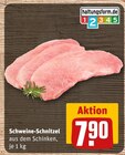 REWE Hildburghausen - Schweine-Schnitzel Angebot im Prospekt Schweine-Schnitzel bei REWE im Hildburghausen Prospekt für 7,90 €