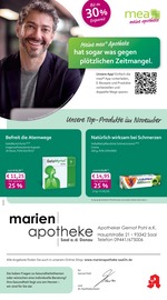 mea - meine apotheke Apotheken Prospekt der aktuellen Woche mit 4 Seiten, gültig von 01.11.2025 bis 30.11.2025, in Saal und Umgebung Aktueller mea - meine apotheke Apotheken Prospekt in Saal und Umgebung, "Unsere November-Angebote" mit 4 Seiten, 01.11.2025 - 30.11.2025