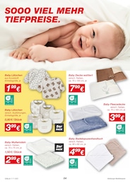 KiK Fleecedecke im Prospekt 