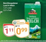 H-Milch im Angebot bei GLOBUS in Hürth H-Milch Angebote von Berchtesgadener Land bei GLOBUS Hürth für 0,99 €