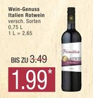 Italien Rotwein Angebote von Wein-Genuss bei Marktkauf Wismar für 1,99 €