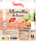 ALLUMETTES DE BACON - NETTO en promo à 1,55 € chez Netto ALLUMETTES DE BACON - NETTO dans le catalogue Netto