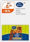 Hunde Snack Sticks im Angebot bei Müller in Wismar Hunde Snack Sticks Angebote von Pet Bistro bei Müller Wismar für 0,79 €