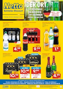 Radeberger im Netto Marken-Discount Prospekt "DER ORT, AN DEM DU IMMER AUSGEZEICHNETE PREISE FINDEST." mit 2 Seiten (Dresden)