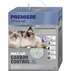 Litière agglomérante Carbon Control XL - PREMIERE à 14,99 € dans le catalogue Maxi Zoo