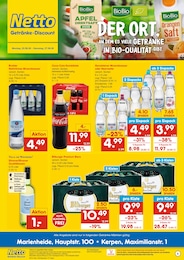 Netto Marken-Discount Prospekt für Meinerzhagen mit 2 Seiten Netto Marken-Discount Prospekt für Meinerzhagen: "DER ORT, AN DEM DU IMMER AUSGEZEICHNETE PREISE FINDEST.", 2 Seiten, 22.06.2026 - 27.06.2026