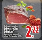 Schwarzwäler Schinken von Schwarzwaldhof im aktuellen EDEKA Prospekt für 2,22 €