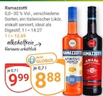 Aperitivo Arancia im Angebot bei GLOBUS in Hürth Aperitivo Arancia Angebote von Ramazzotti bei GLOBUS Hürth für 8,88 €