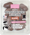 Les Apéros mini-boudins noirs à l'ancienne aux oignons LE CHOIX du charcutier dans le catalogue Carrefour Market