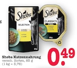 Selection mit Huhn im Angebot bei E center in Offenbach Selection mit Huhn Angebote von Sheba bei E center Offenbach für 0,49 €