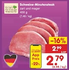 Schweine-Minutensteak bei Netto Marken-Discount im Prospekt "" für 2,79 €